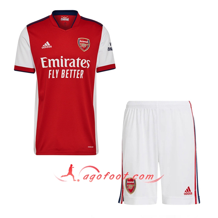 Ensemble Maillot Foot FC Arsenal Domicile + Short 2021/2022