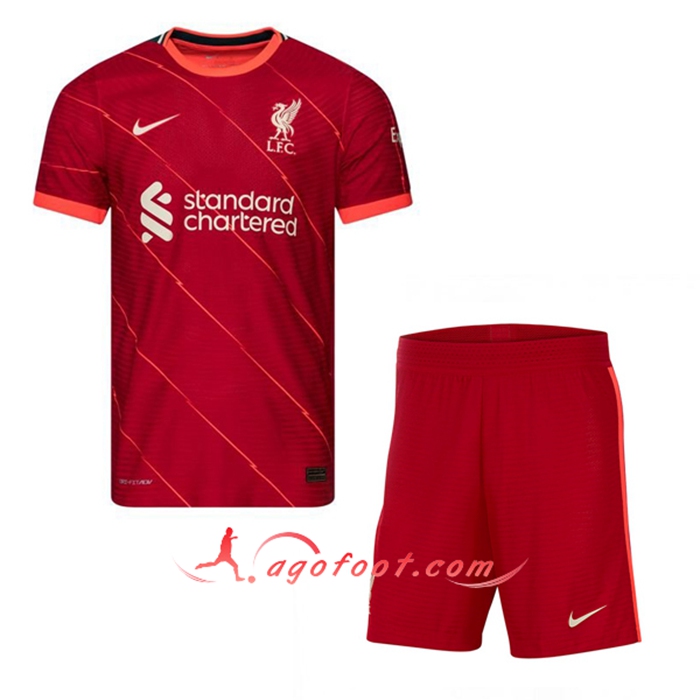 Ensemble Maillot Foot FC Liverpool Domicile + Short 2021/2022