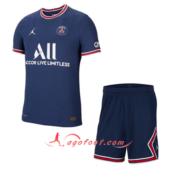 Ensemble Maillot Foot Jordan PSG Domicile + Short 2021/2022