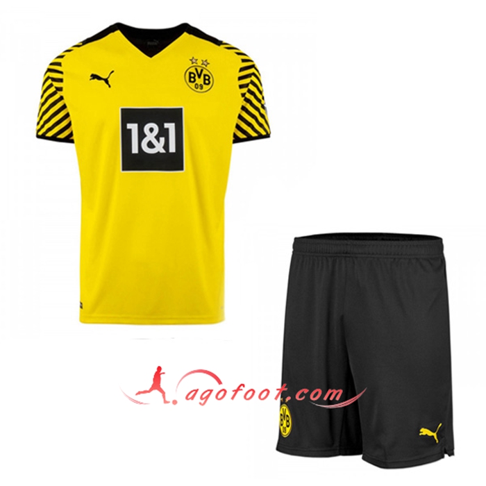 Ensemble Maillot Foot Dortmund BVB Domicile + Short 2021/2022