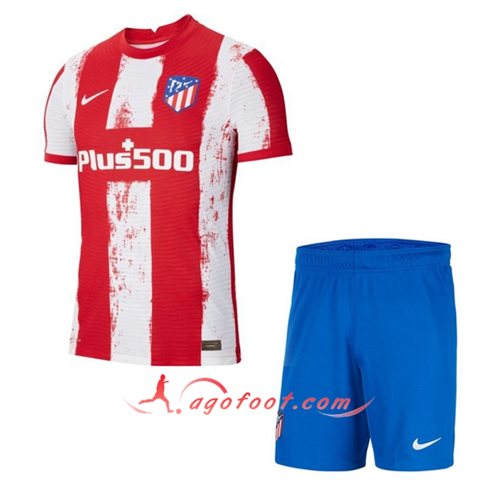 Ensemble Maillot Foot Atletico Madrid Domicile + Short 2021/2022