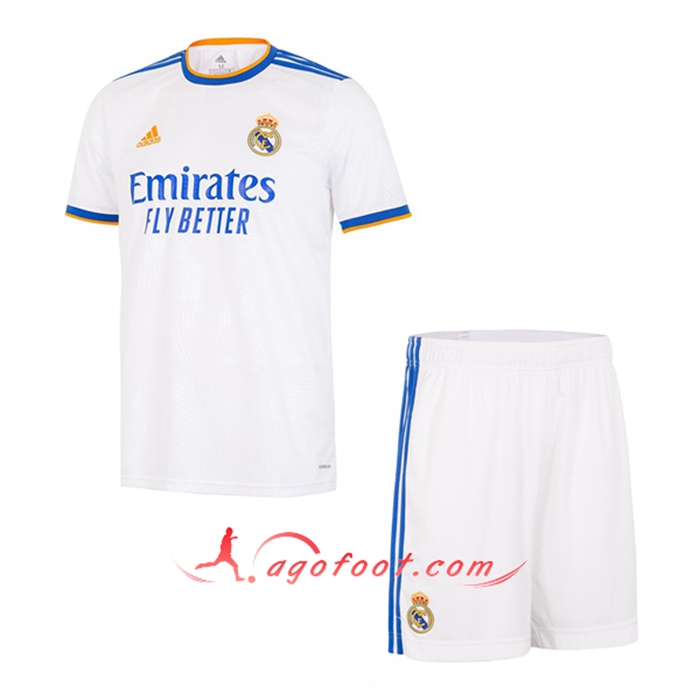 Ensemble Maillot Foot Real Madrid Domicile + Short 2021/2022