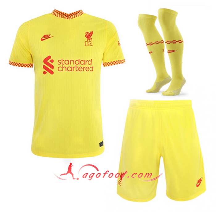 Ensemble Maillot Foot FC Liverpool Third (Short + Chaussettes) 2021/2022