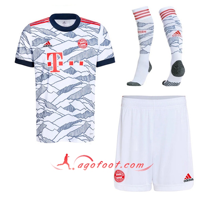 Ensemble Maillot Foot Bayern Munich Third (Short + Chaussettes) 2021/2022