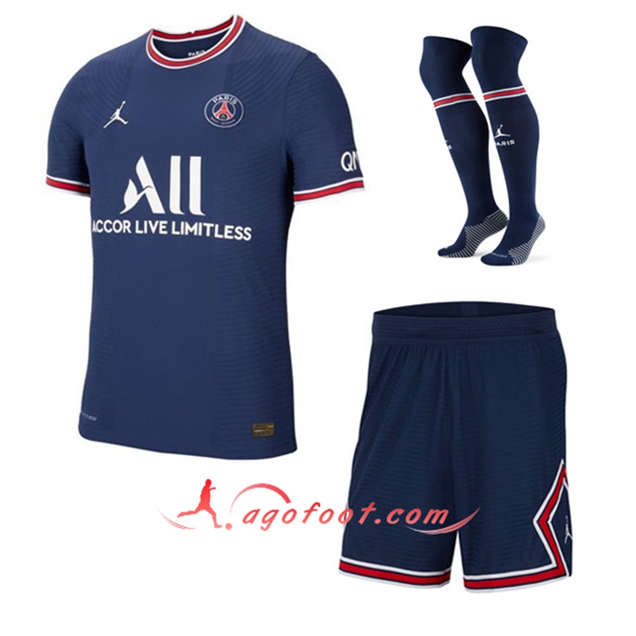 Ensemble Maillot Foot Jordan PSG Domicile (Short + Chaussettes) 2021/2022