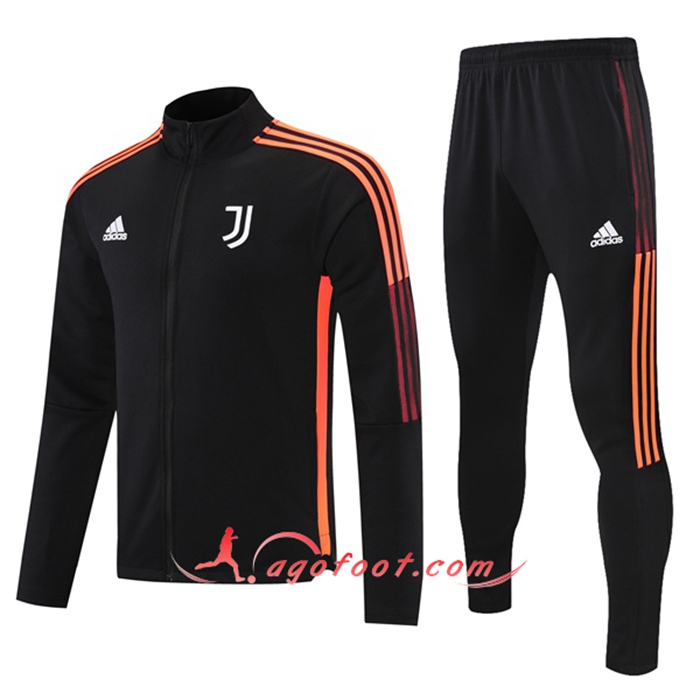 Ensemble Survetement Foot - Veste Juventus Noir 2021/2022