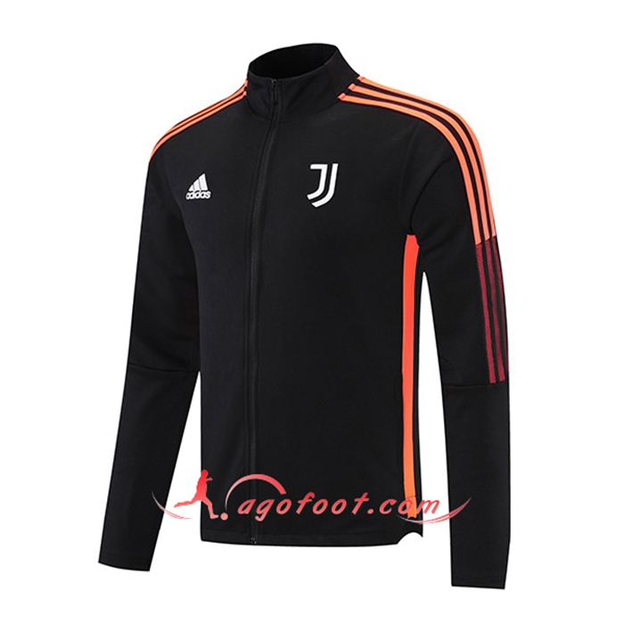 Nouveaux Veste Foot Juventus Bleu Marin/Blanc 2021/2022