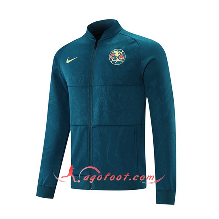 Nouveaux Veste Foot Club America Vert Fonce 2021/2022