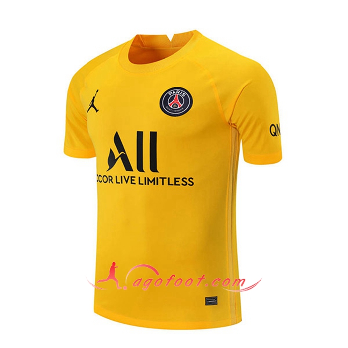 Maillot de Foot PSG Gardien de But Jaune 2021/2022