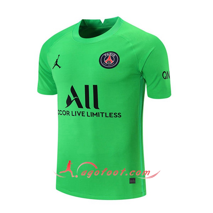 Maillot de Foot PSG Gardien de But Vert 2021/2022