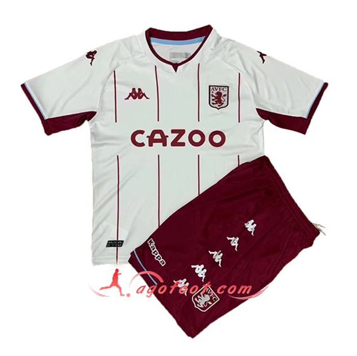 Maillot de Foot Aston Villa Enfant Exterieur 2021/2022