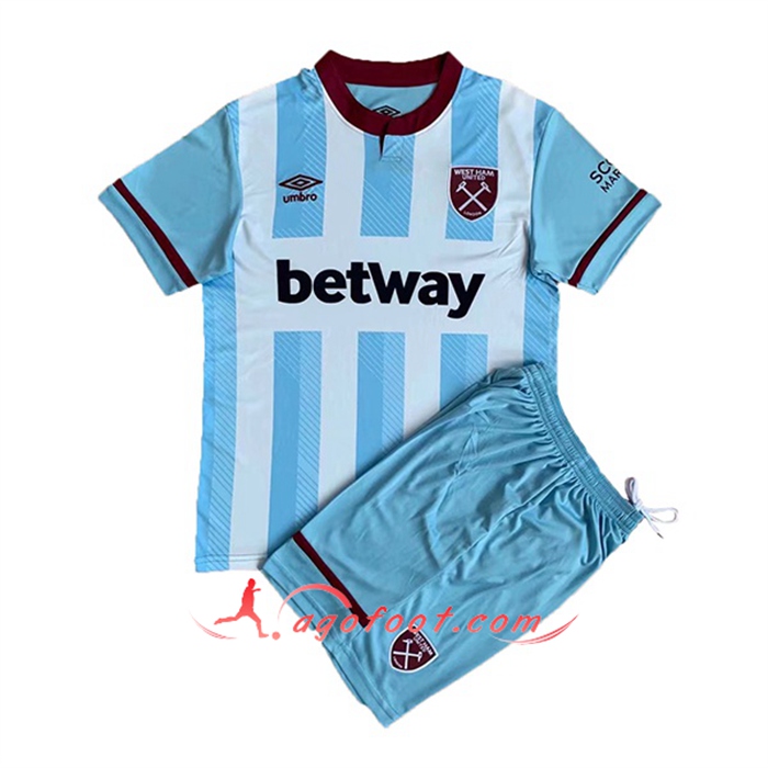 Maillot de Foot West Ham Enfant Exterieur 2021/2022