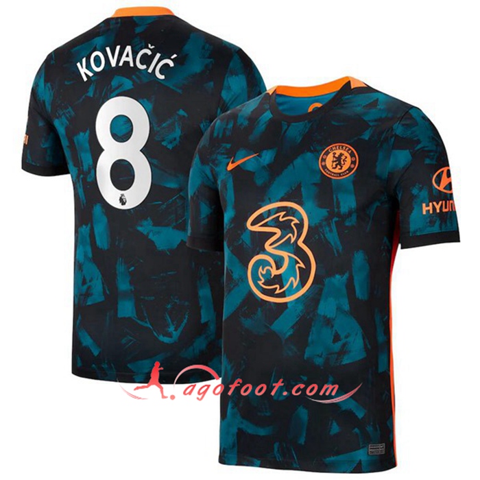 Maillot de Foot FC Chelsea (Kovacic 8) Third 2021/2022