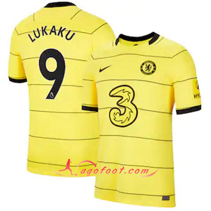 Maillot de Foot FC Chelsea (Lukaku 9) Exterieur 2021/2022