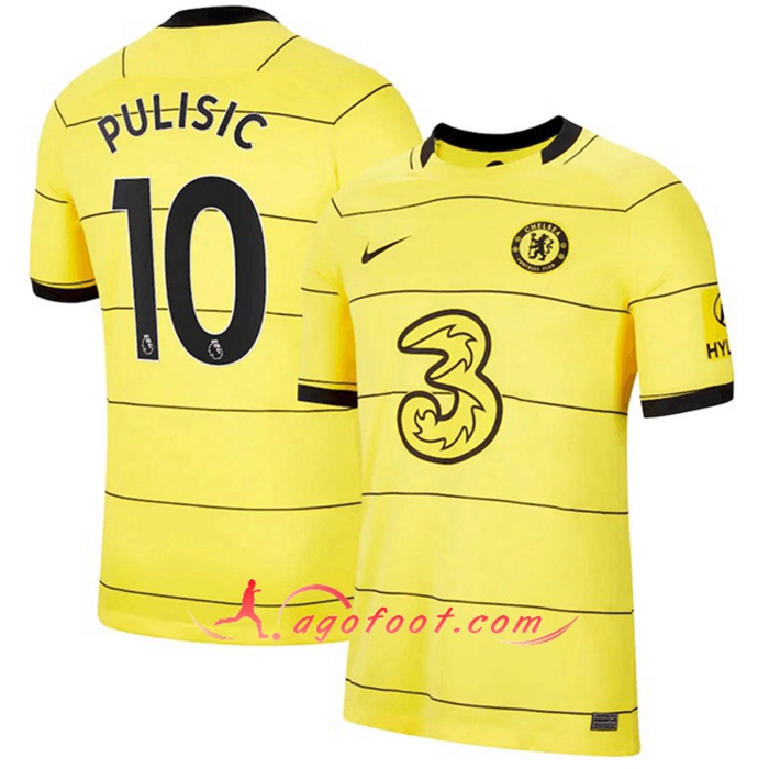 Maillot de Foot FC Chelsea (Pulisic 10) Exterieur 2021/2022