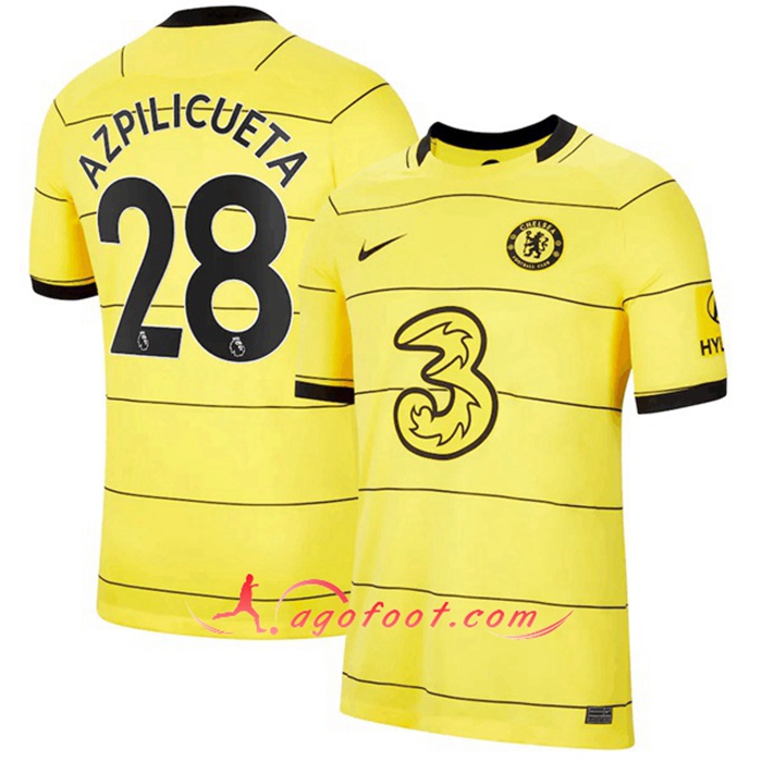 Maillot de Foot FC Chelsea (Azpilicueta 28) Exterieur 2021/2022