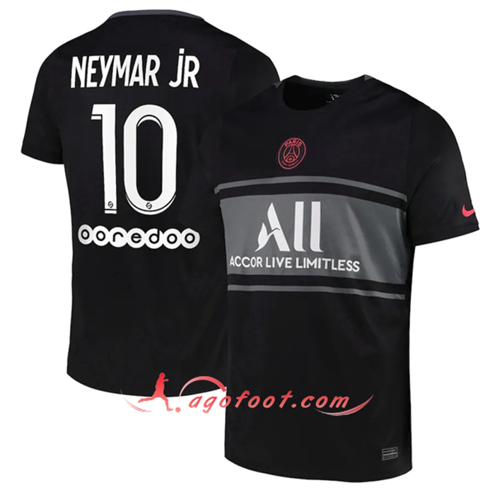 Maillot de Foot Jordan PSG (Neymar Jr 10) Third 2021/2022