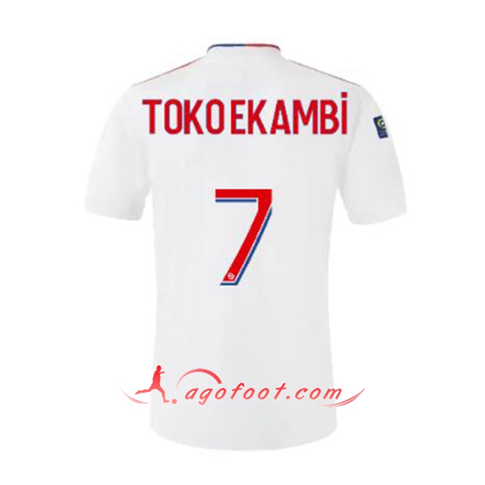 Maillot de Foot Lyon (TOKO EKAMBI 7) Domicile 2021/2022