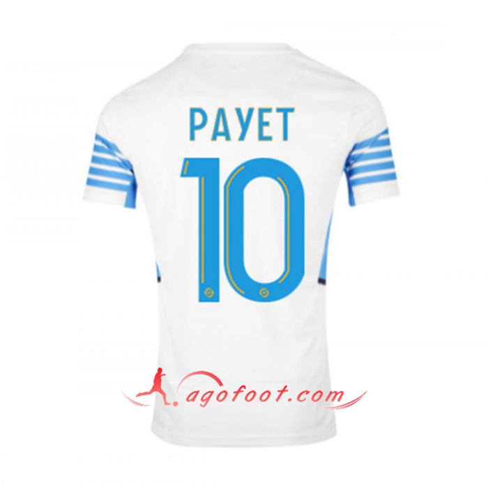 Maillot de Foot Marseille OM (PAYET 10) Domicile 2021/2022