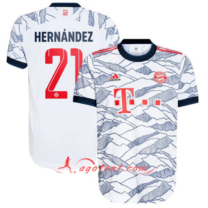 Maillot de Foot Bayern Munich (Hernandez 21) Third 2021/2022