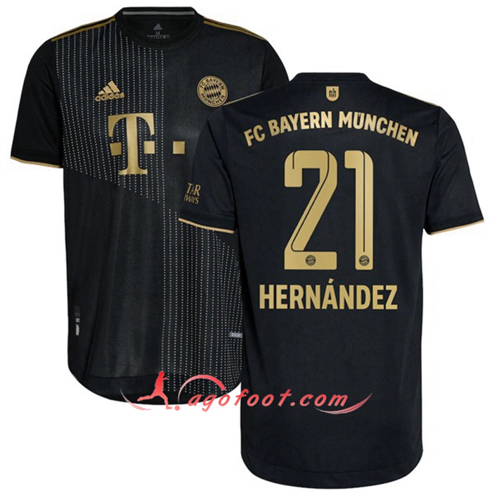 Maillot de Foot Bayern Munich (Hernandez 21) Exterieur 2021/2022