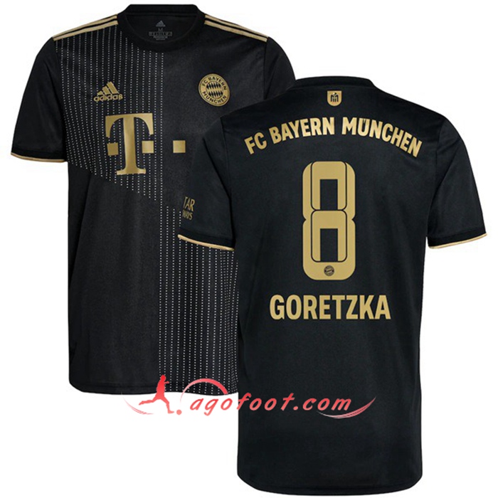 Maillot de Foot Bayern Munich (Goretzka 8) Exterieur 2021/2022