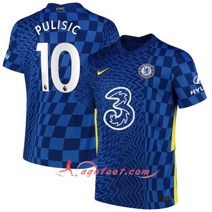 Maillot de Foot FC Chelsea (Pulisic 10) Domicile 2021/2022
