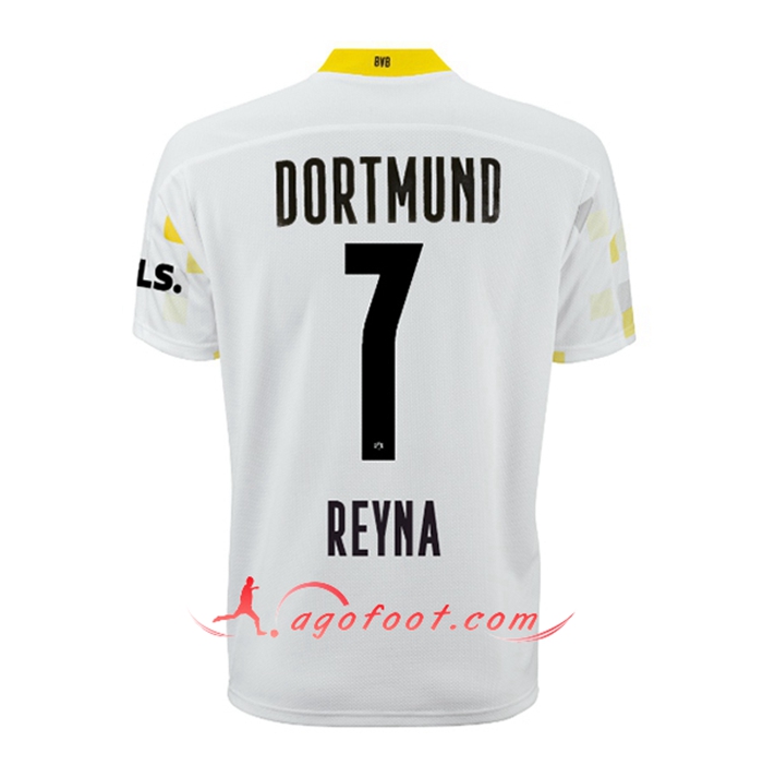 Maillot de Foot Dortmund BVB (Reyna 7) Third 2021/2022