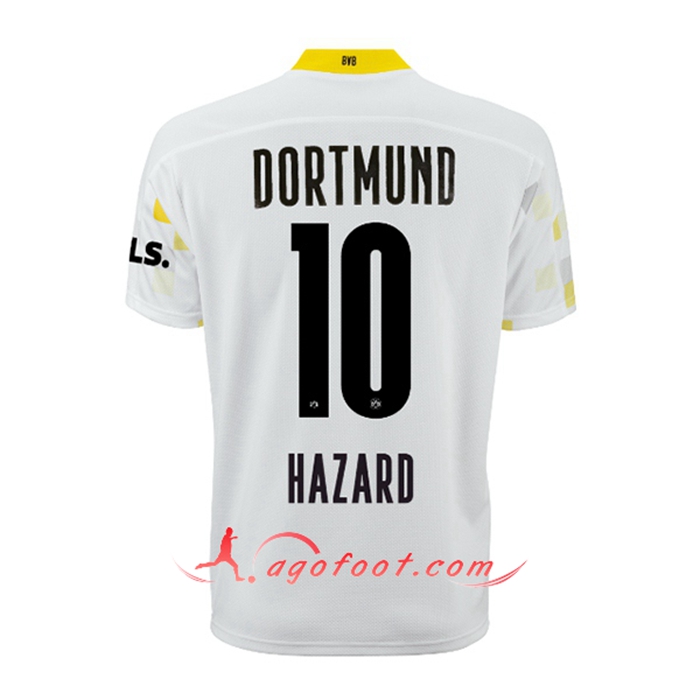 Maillot de Foot Dortmund BVB (Hazard 10) Third 2021/2022