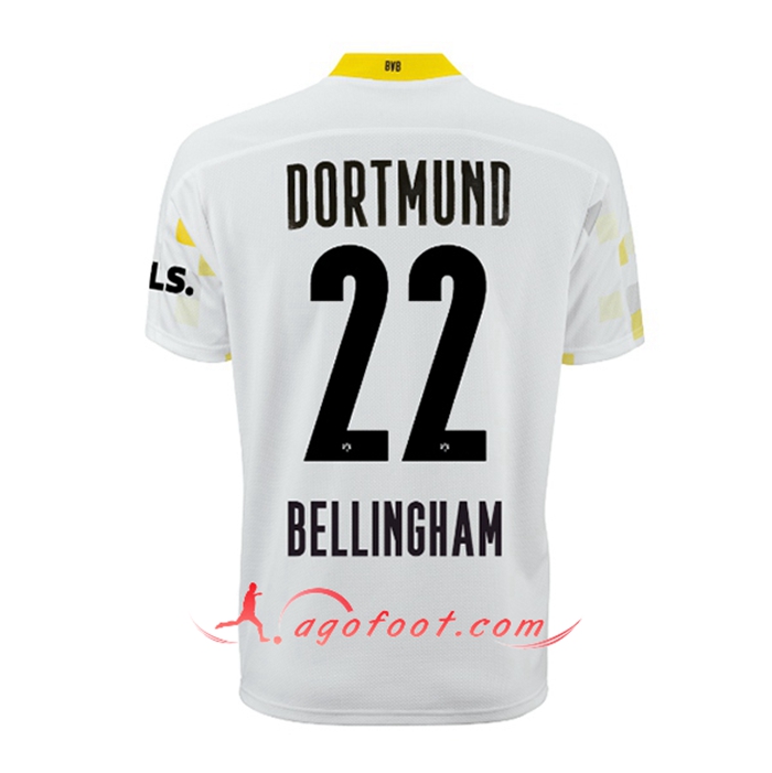 Maillot de Foot Dortmund BVB (Bellingham 22) Third 2021/2022