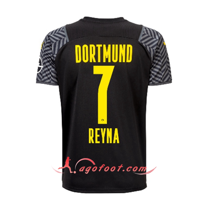 Maillot de Foot Dortmund BVB (Reyna 7) Exteieuir 2021/2022