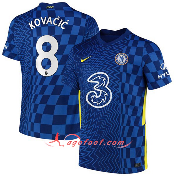 Maillot de Foot FC Chelsea (Kovacic 8) Domicile 2021/2022