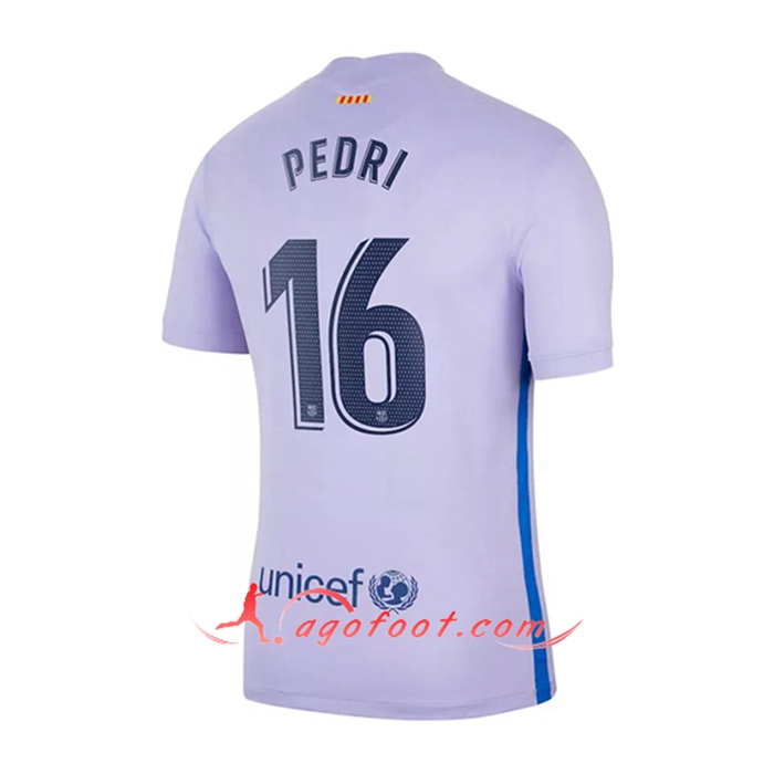 Maillot de Foot FC Barcelone (Pedri 16) Exterieur 2021/2022