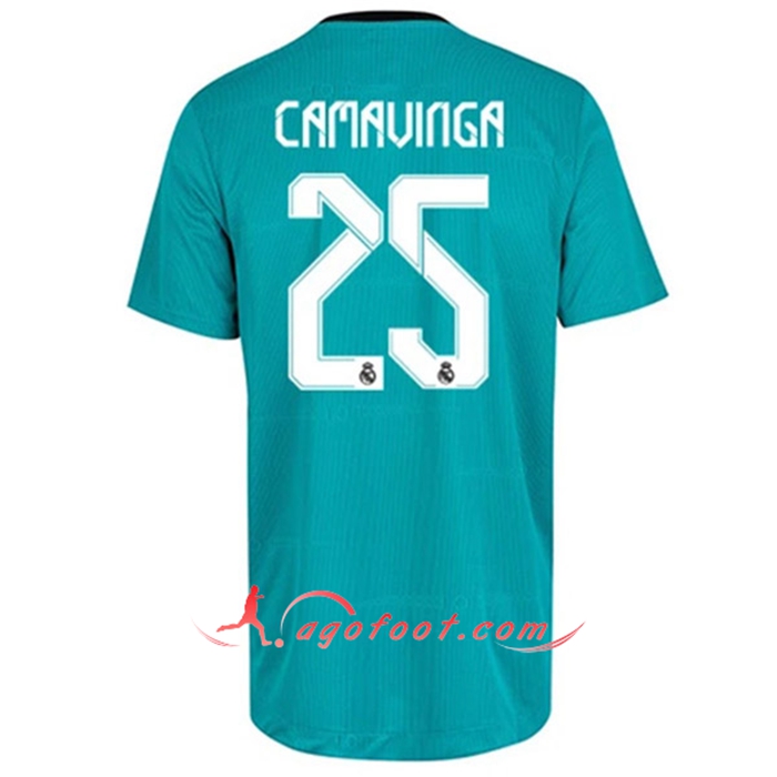 Maillot de Foot Real Madrid (Camavinga 25) Third 2021/2022