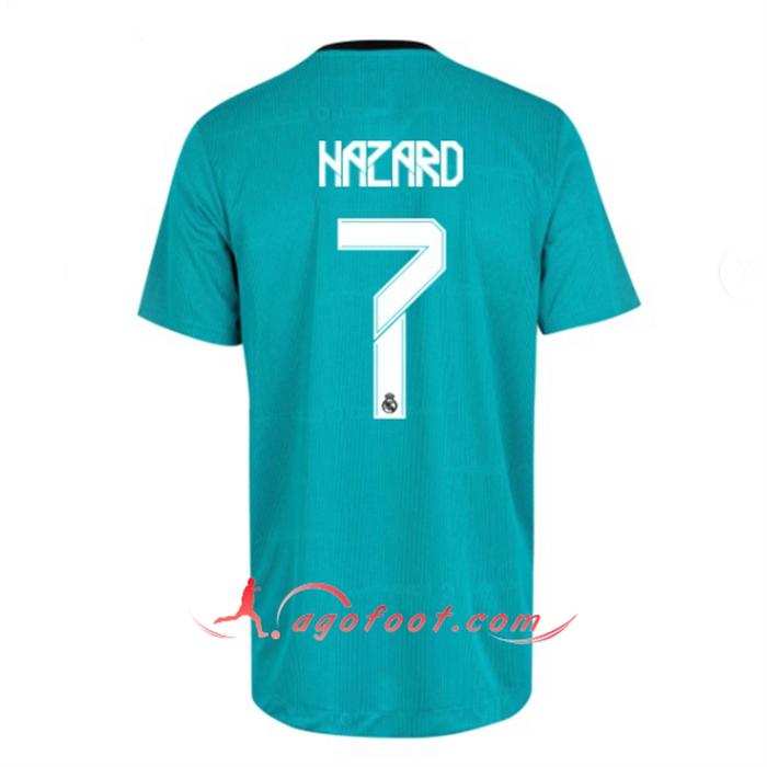 Maillot de Foot Real Madrid (Hazard 7) Third 2021/2022