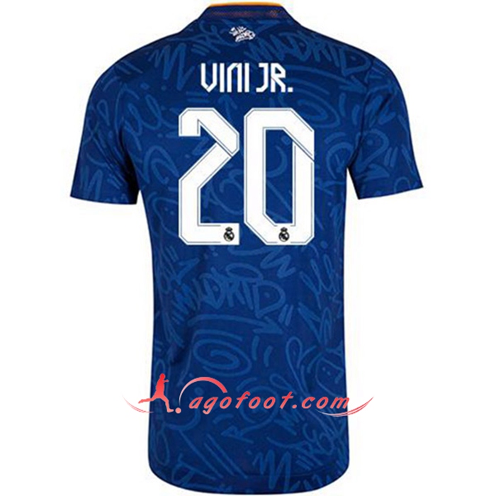 Maillot de Foot Real Madrid (Vini Jr 20) Exterieur 2021/2022