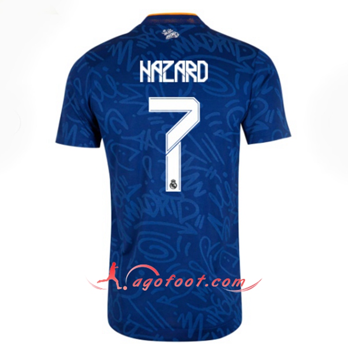 Maillot de Foot Real Madrid (Hazard 7) Exterieur 2021/2022