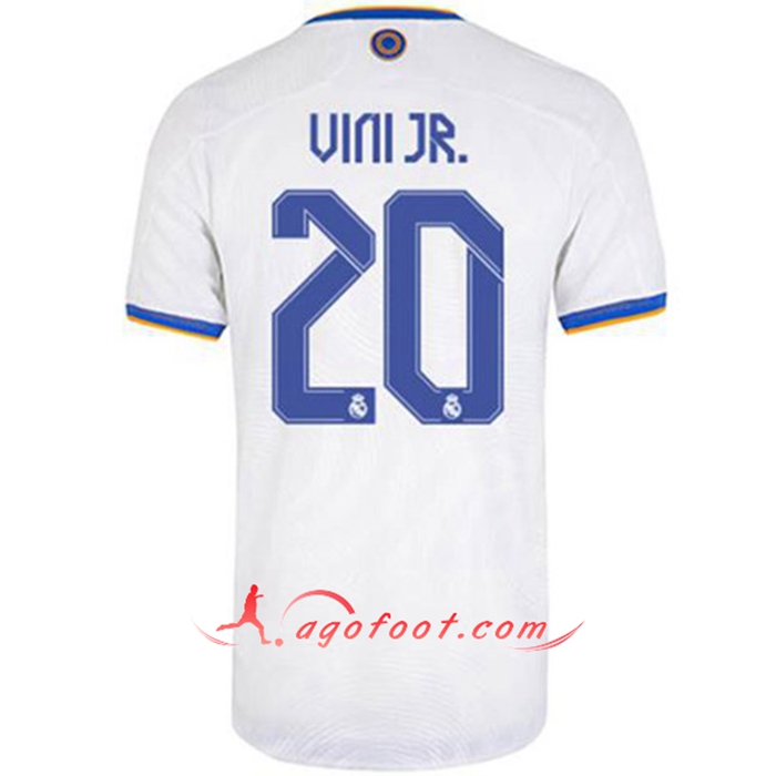 Maillot de Foot Real Madrid (Vini Jr 20) Domicile 2021/2022