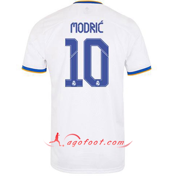 Maillot de Foot Real Madrid (Modric 10) Domicile 2021/2022