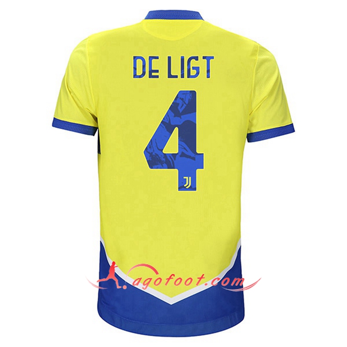 Maillot de Foot Juventus (DE LIGT 4) Third 2021/2022