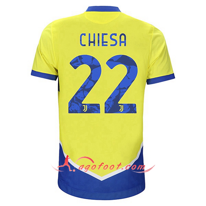 Maillot de Foot Juventus (CHIESA 22) Third 2021/2022