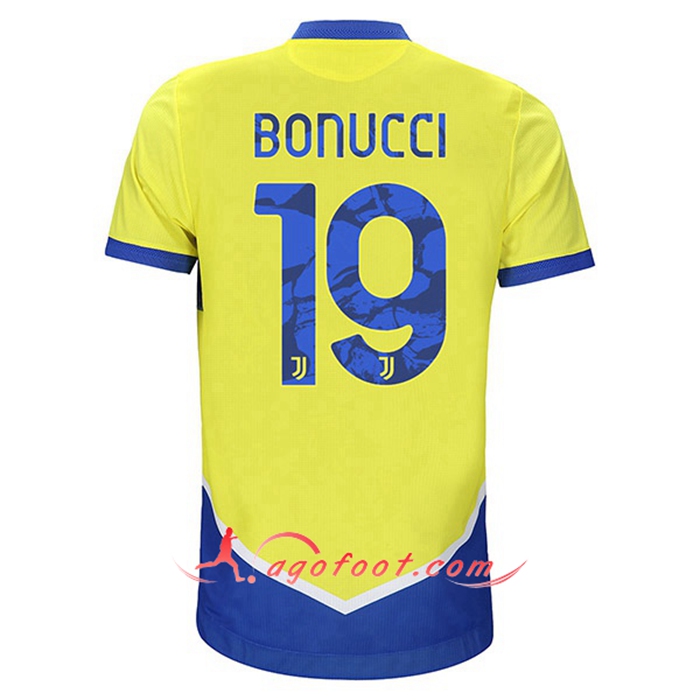Maillot de Foot Juventus (BONUCCI 19) Third 2021/2022