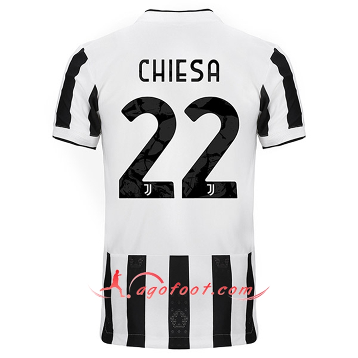 Maillot de Foot Juventus (CHIESA 22) Domicile 2021/2022