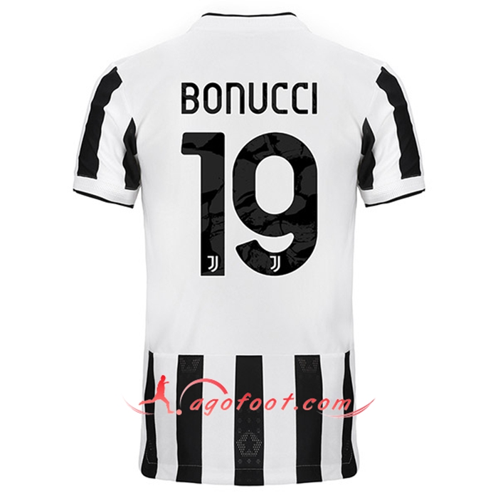Maillot de Foot Juventus (BONUCCI 19) Domicile 2021/2022