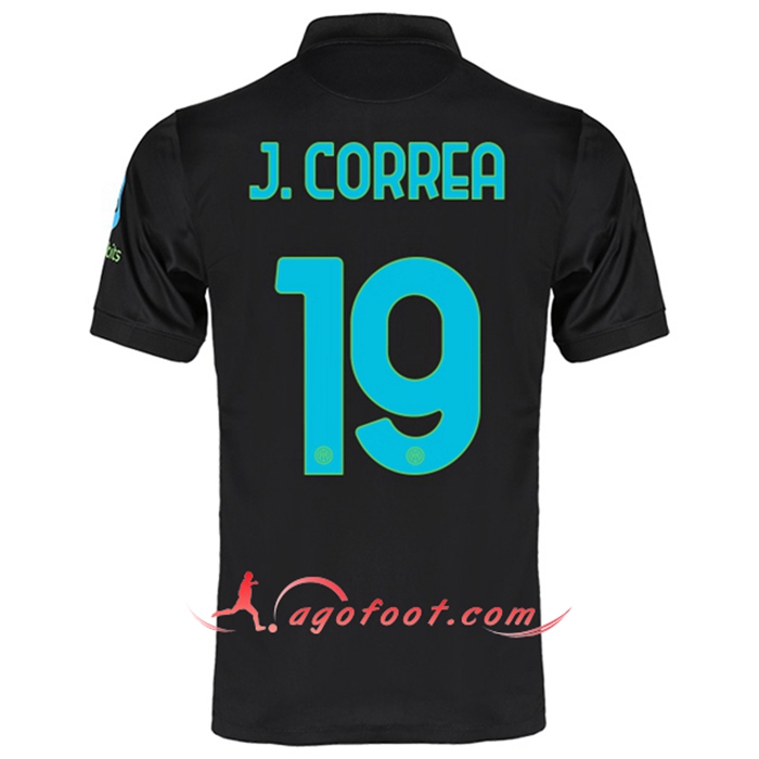 Maillot de Foot Inter Milan (J.CORREA 19) Third 2021/2022