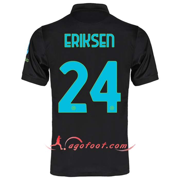 Maillot de Foot Inter Milan (ERIKSEN 24) Third 2021/2022