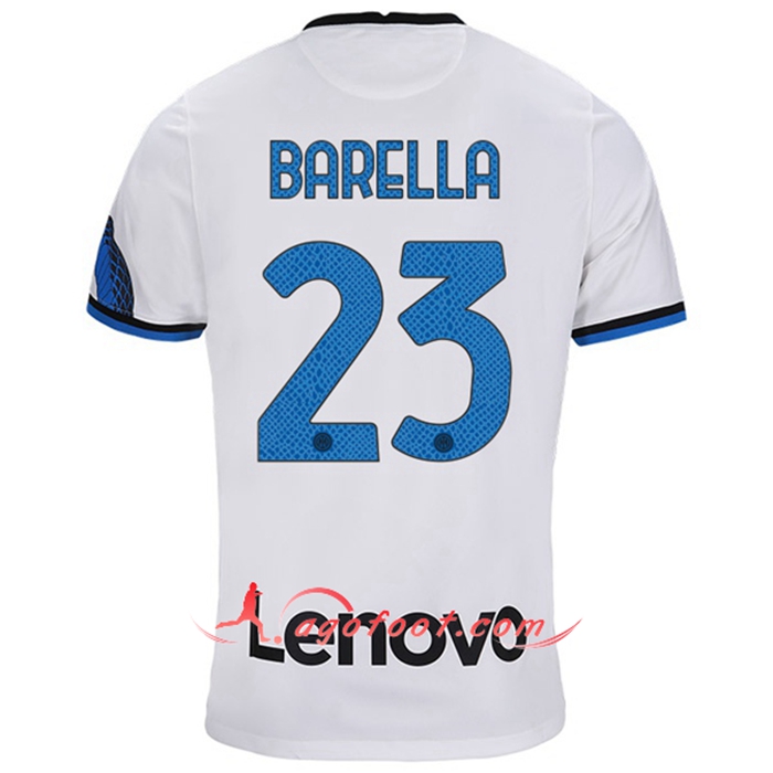 Maillot de Foot Inter Milan (BARELLA 23) Exterieur 2021/2022