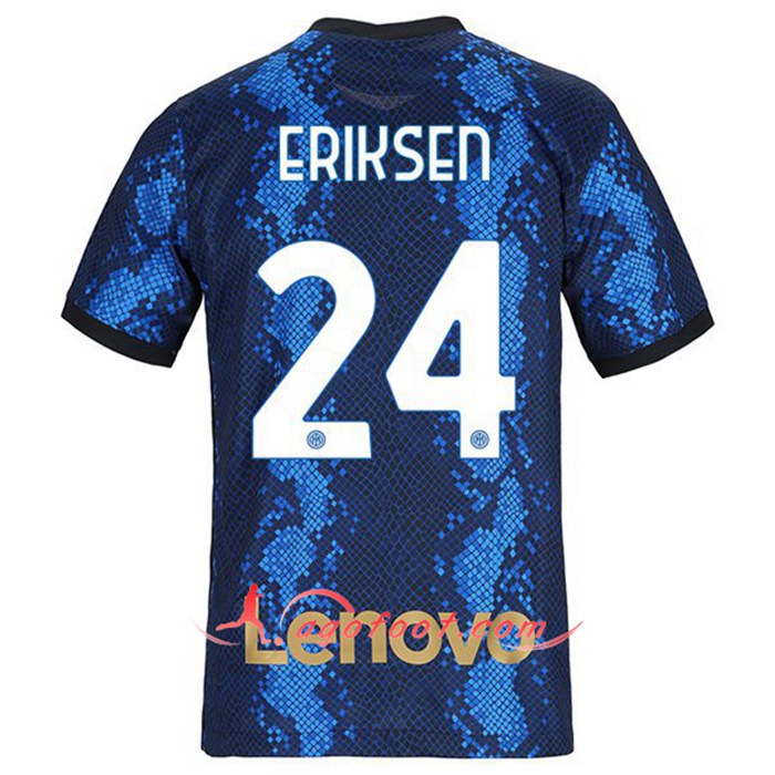 Maillot de Foot Inter Milan (ERIKSEN 24) Domicile 2021/2022
