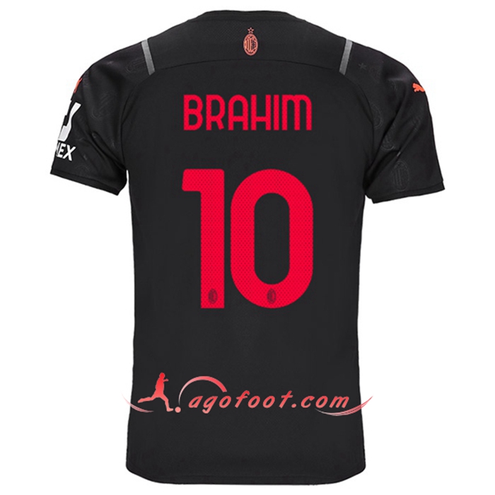Maillot de Foot AC Milan (BRAHIM 10) Third 2021/2022