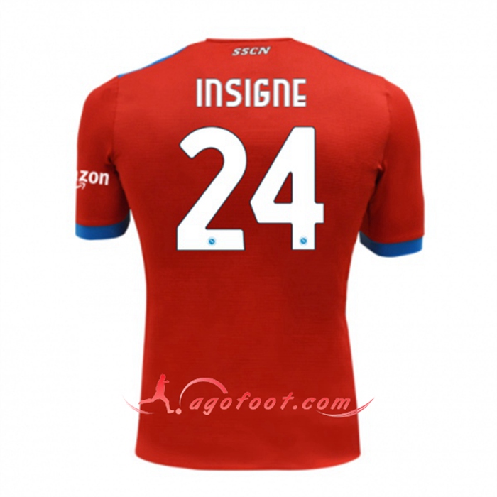 Maillot de Foot SSC Naples (INAIGNE 24) Third 2021/2022